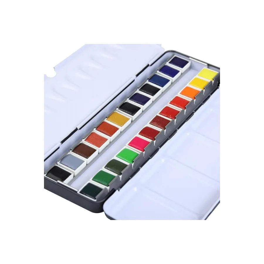 Brustro Professional Artists Watercolour Half pan Set Brustro