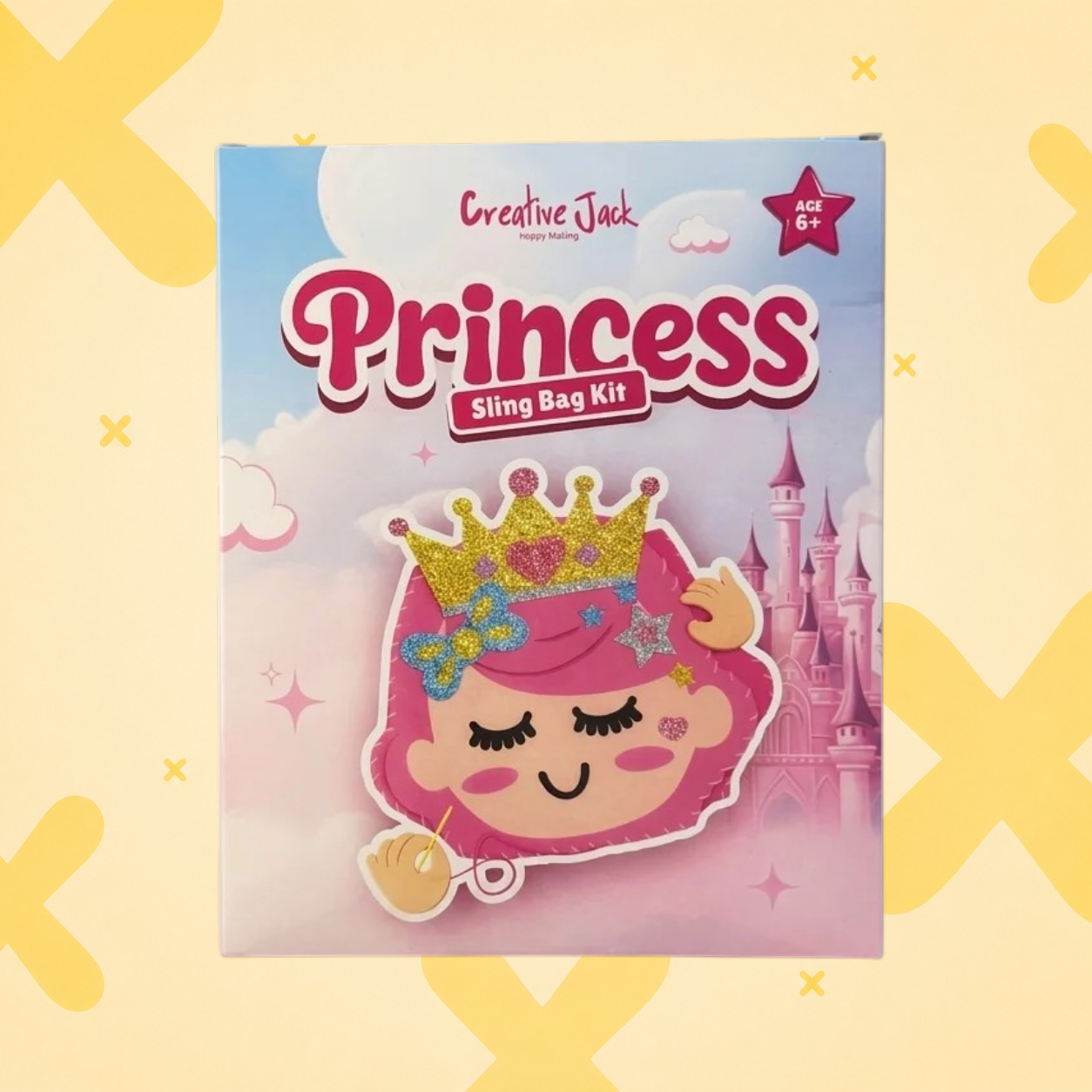 Sling Bag DIY Kit for Kids - CJ Princess Sling Bag Kit website main