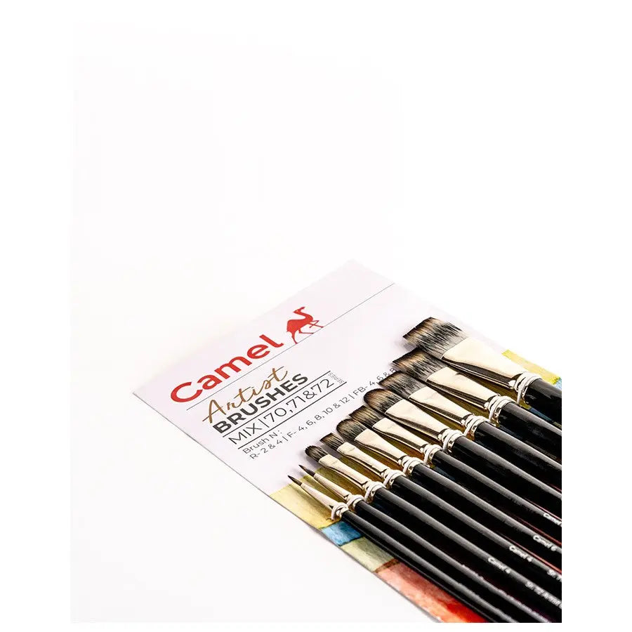 Camel Artist Brushes Mix 70, 71 & 72 Series Set Camel
