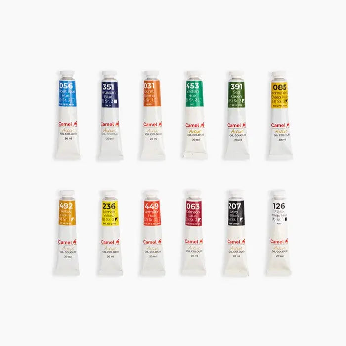 Camel Artist Oil Colour Set Camel