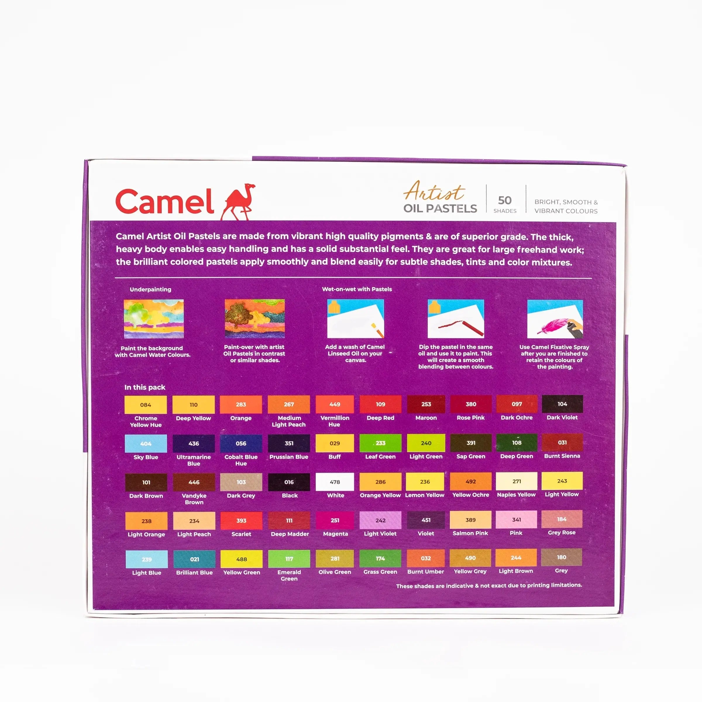 Camel Artist Oil Pastels Sets Camel