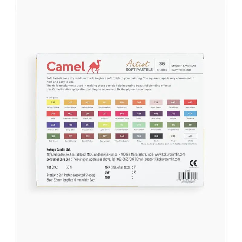 Camel Artist Soft Pastels Set Camel