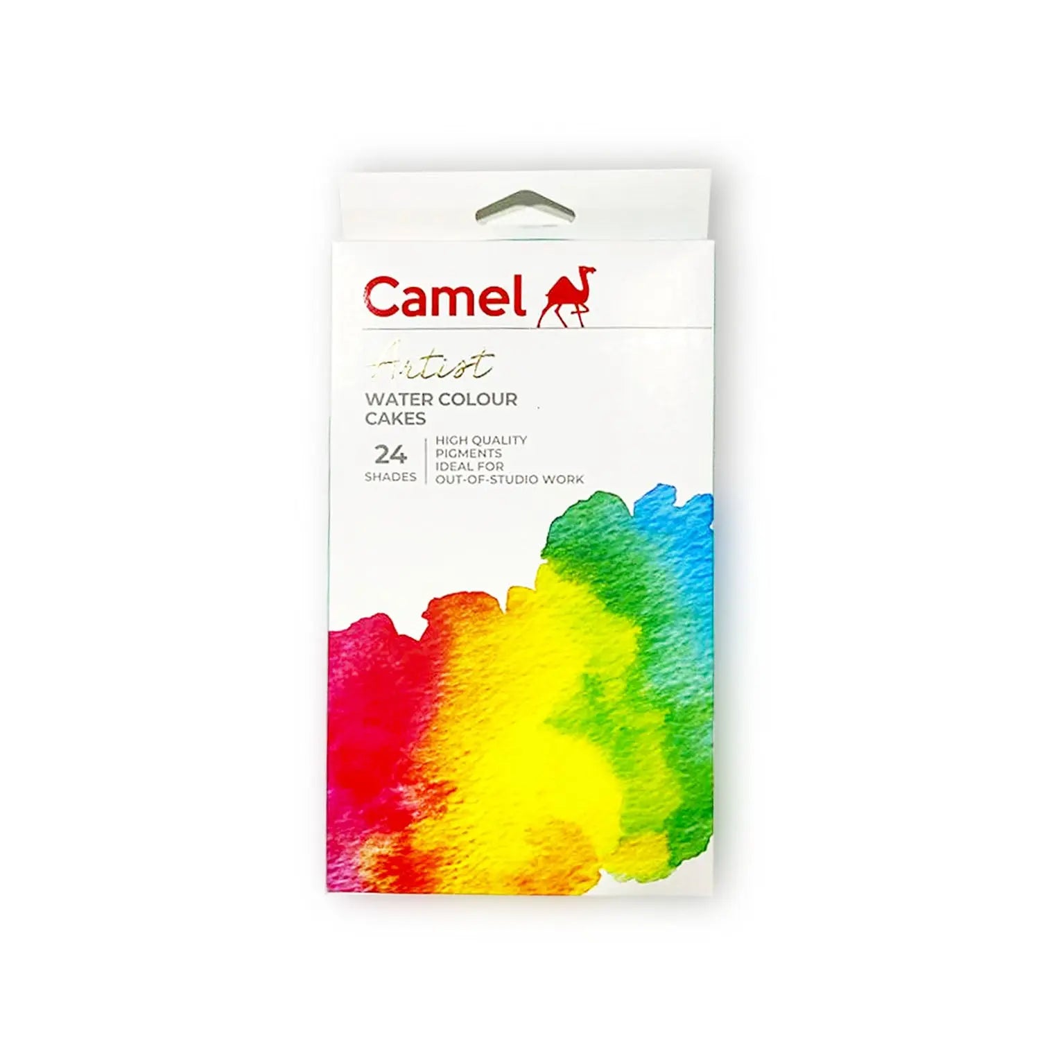 Camlin Water Colour Cakes 24 Shades, Packaging Type: Box