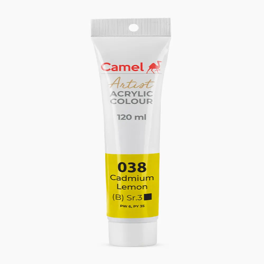 Camel Artists Acrylic Colour 120ml (Loose Colours) Camel