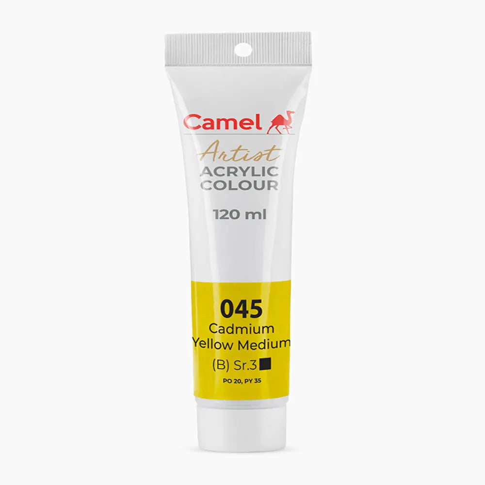 Camel Artists Acrylic Colour 120ml (Loose Colours) Camel