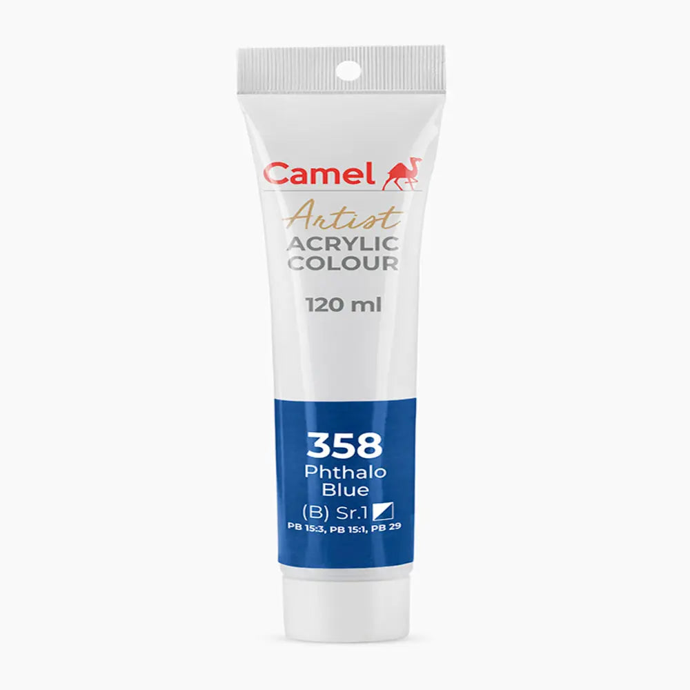 Camel Artists Acrylic Colour 120ml (Loose Colours) Camel