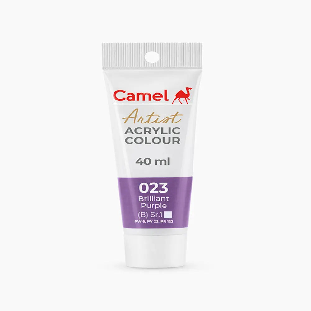 Camel Artists Acrylic Colour Tubes (Loose Colours) 40ml Camel