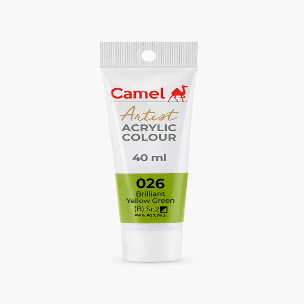 Camel Artists Acrylic Colour Tubes (Loose Colours) 40ml Camel