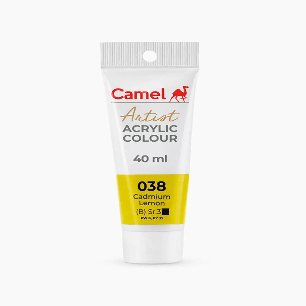 Camel Artists Acrylic Colour Tubes (Loose Colours) 40ml Camel