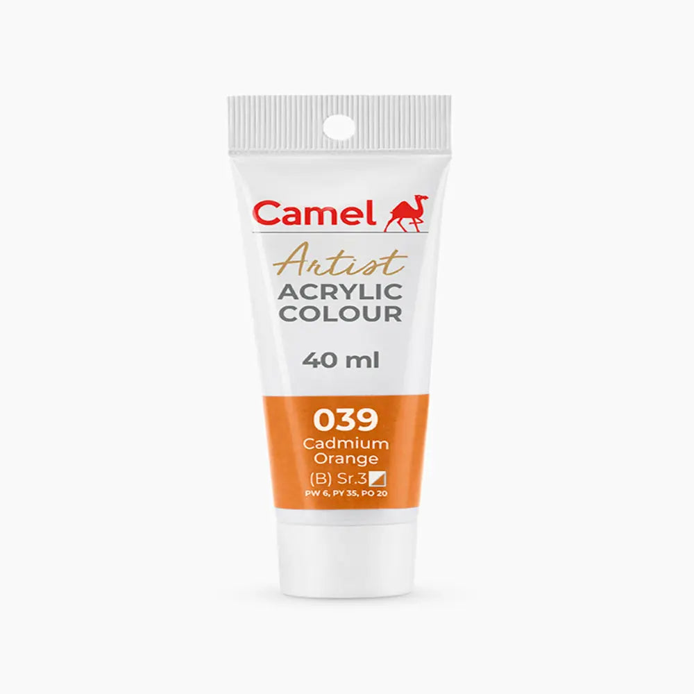 Camel Artists Acrylic Colour Tubes (Loose Colours) 40ml Camel