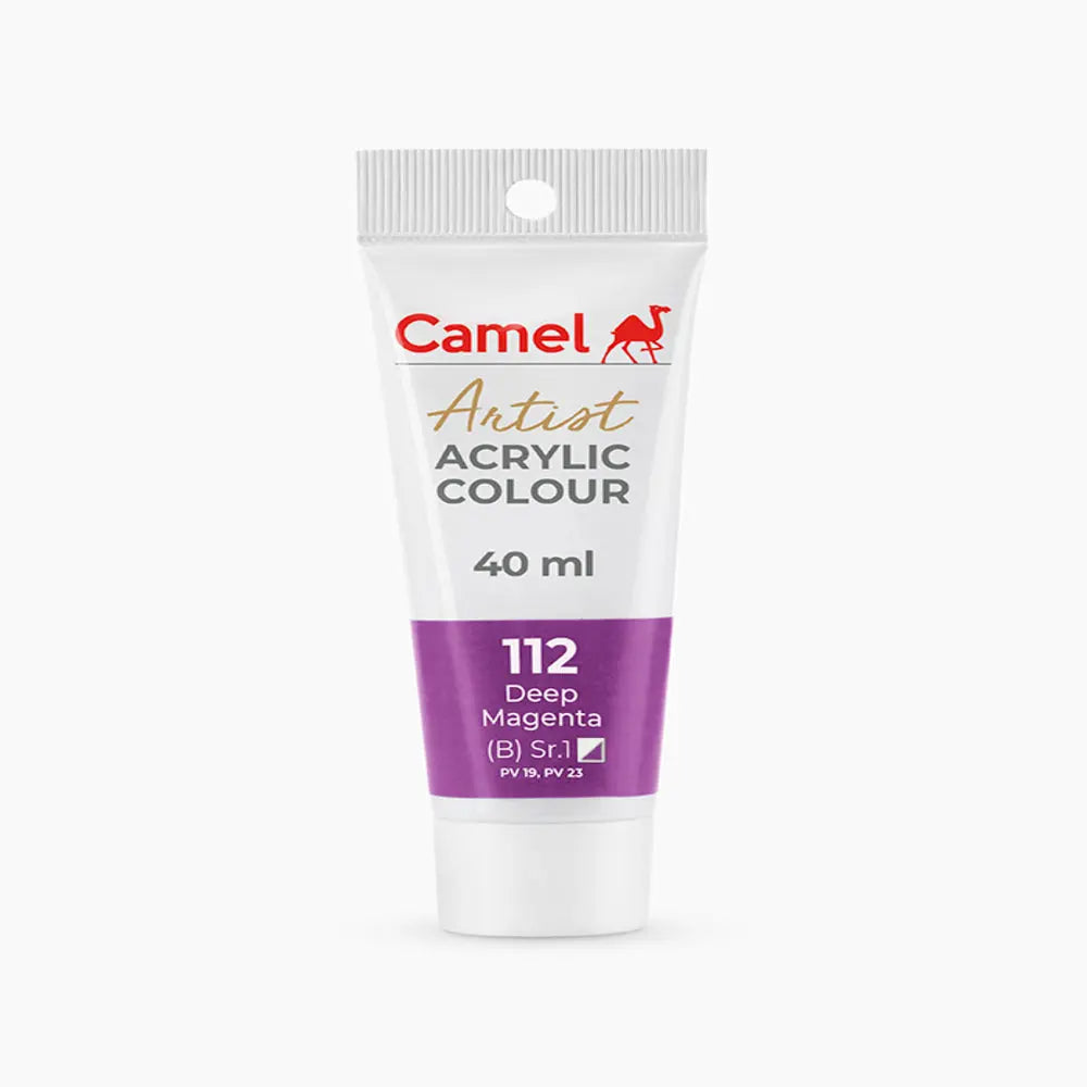Camel Artists Acrylic Colour Tubes (Loose Colours) 40ml Camel