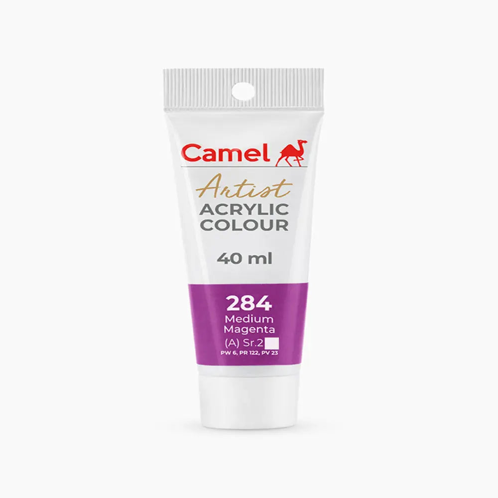 Camel Artists Acrylic Colour Tubes (Loose Colours) 40ml Camel