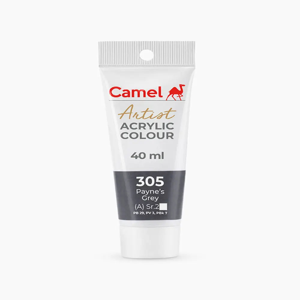 Camel Artists Acrylic Colour Tubes (Loose Colours) 40ml Camel