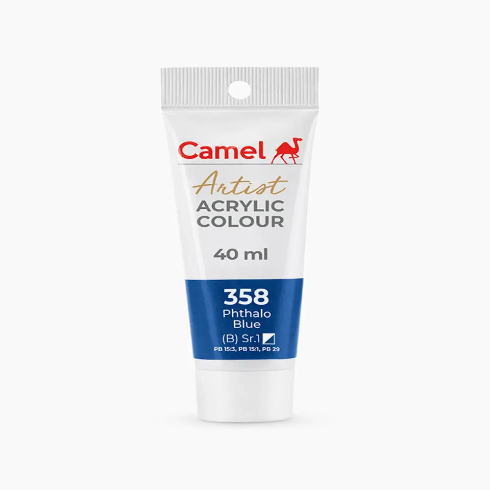 Camel Artists Acrylic Colour Tubes (Loose Colours) 40ml Camel