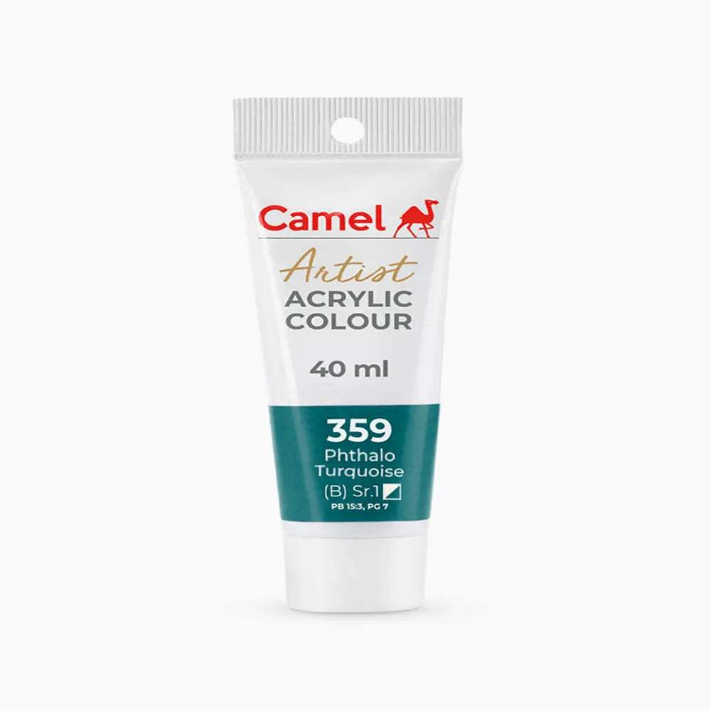 Camel Artists Acrylic Colour Tubes (Loose Colours) 40ml Camel