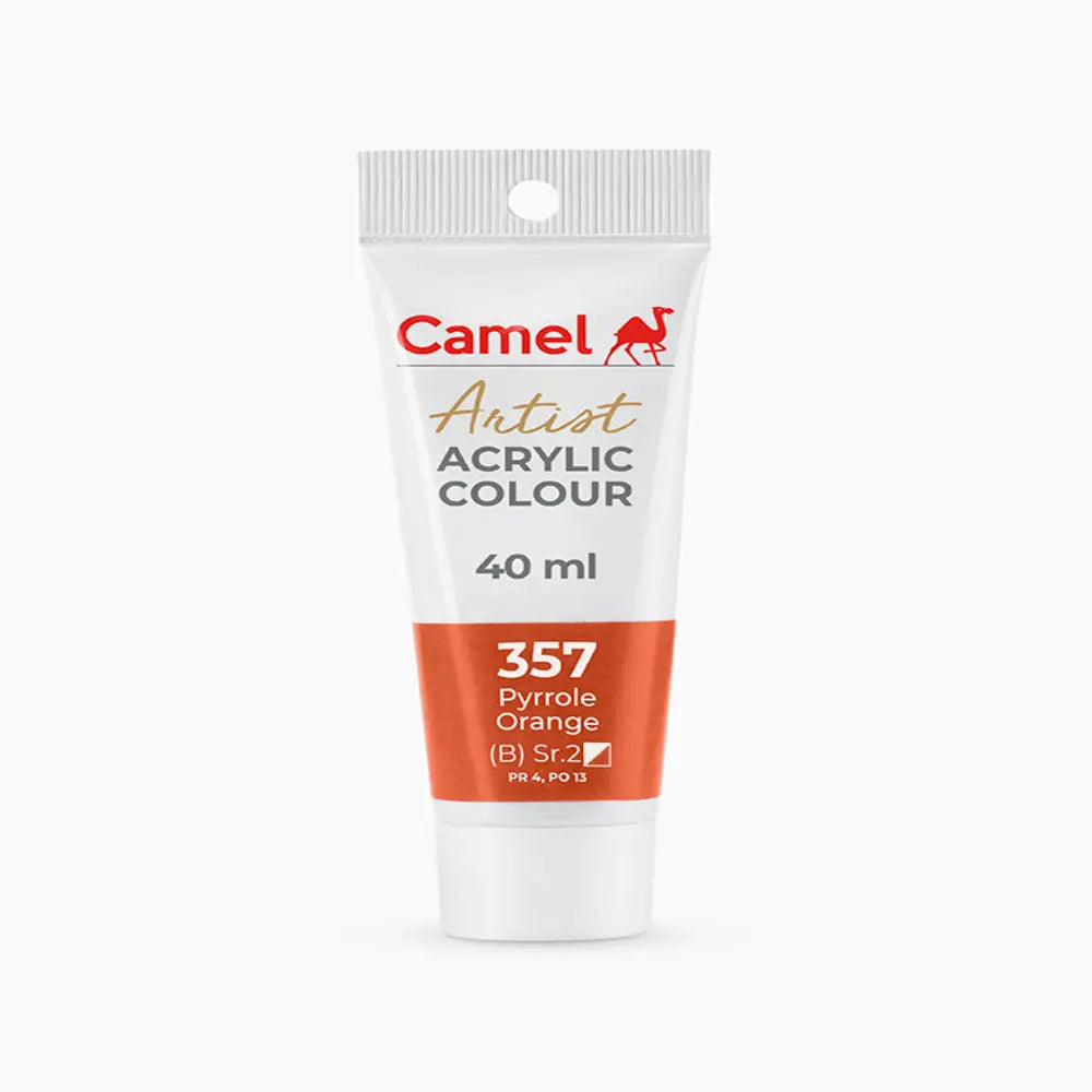 Camel Artists Acrylic Colour Tubes (Loose Colours) 40ml Camel