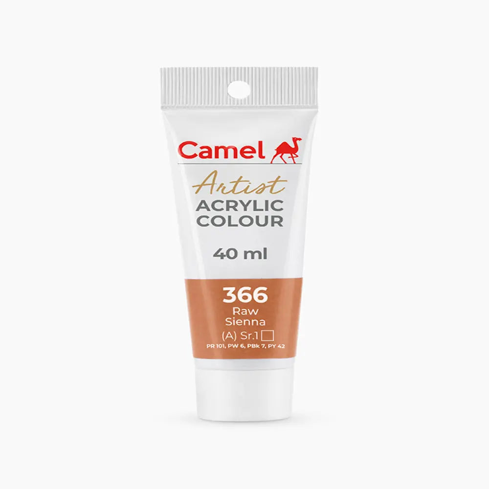 Camel Artists Acrylic Colour Tubes (Loose Colours) 40ml Camel