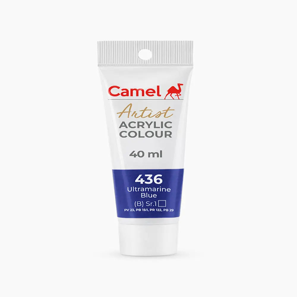 Camel Artists Acrylic Colour Tubes (Loose Colours) 40ml Camel