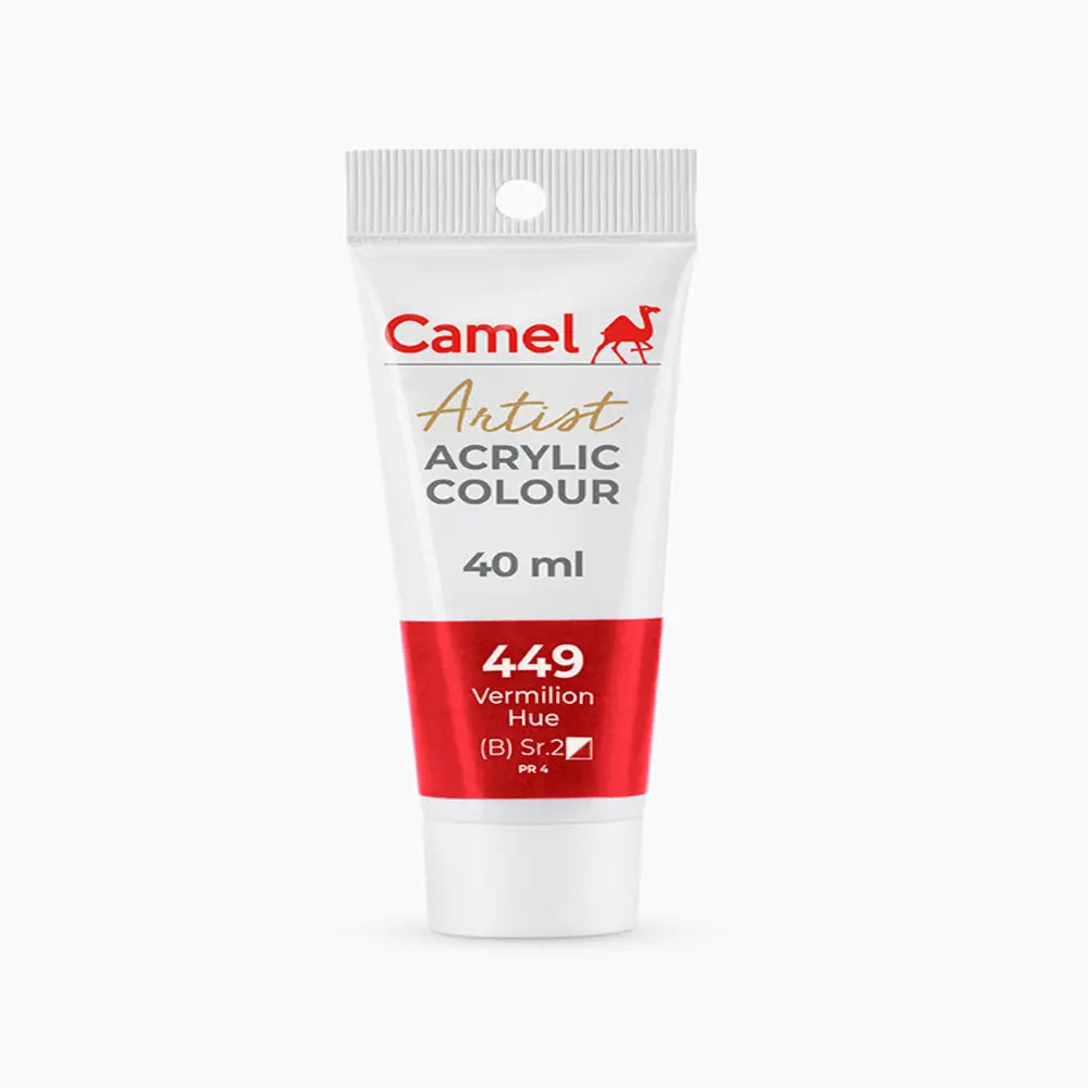 Camel Artists Acrylic Colour Tubes (Loose Colours) 40ml Camel