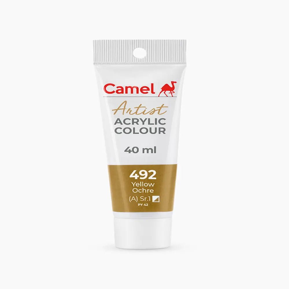 Camel Artists Acrylic Colour Tubes (Loose Colours) 40ml Camel