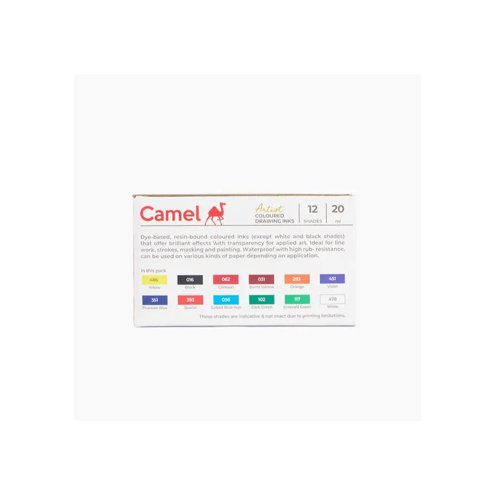 Camel Coloured Drawing Ink Set