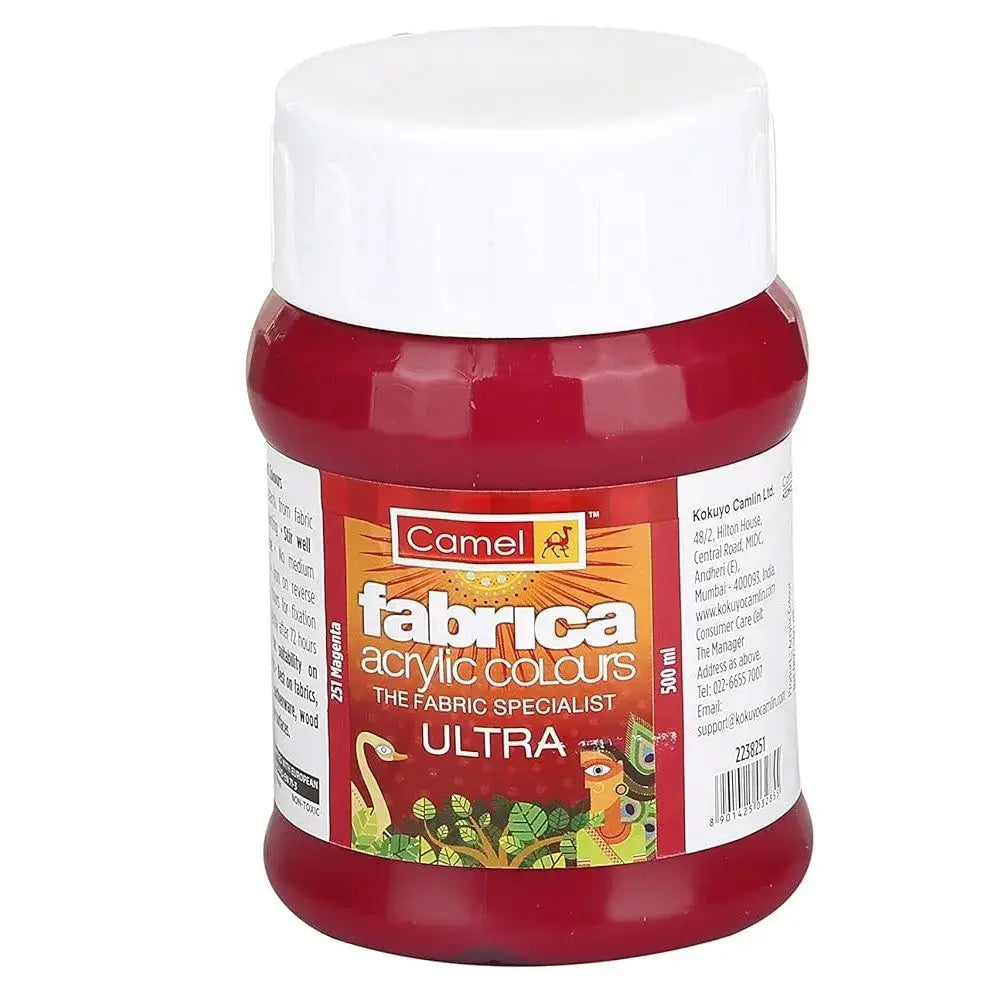 Camel Fabrica Acrylic Colours Ultra (Loose Colours) 500ml Camel