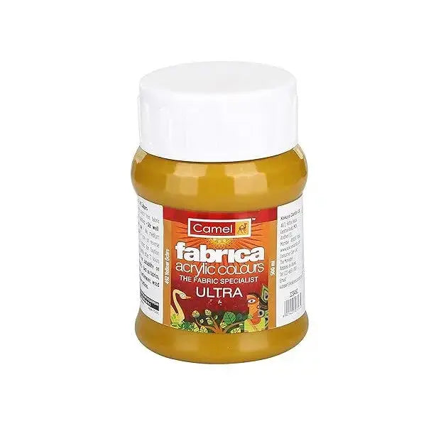 Camel Fabrica Acrylic Colours Ultra (Loose Colours) 500ml Camel