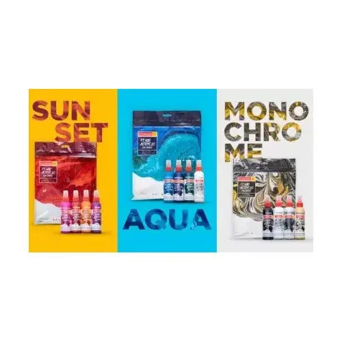 Camel Fluid Acrylic Colours DIY Kit Camel