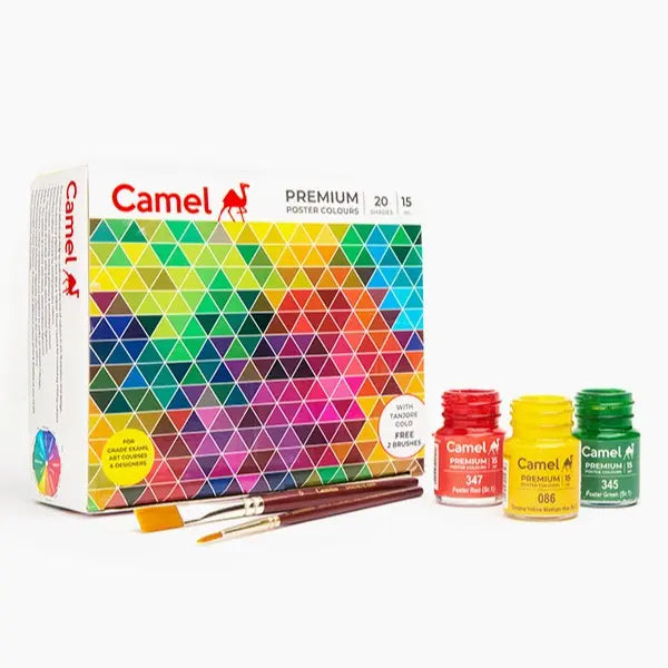 Camel Premium Poster Colour Set Camel