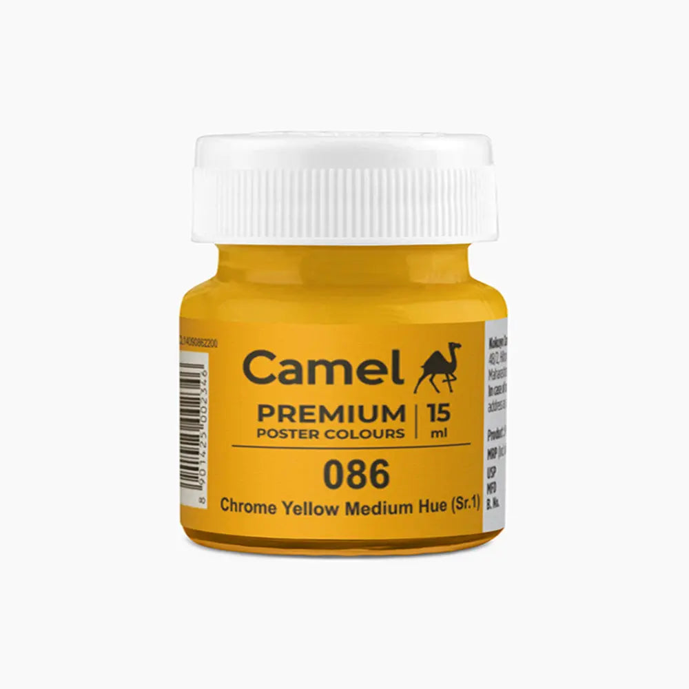 Camel Premium Poster Colours-15ml (Loose - Colours) Camel