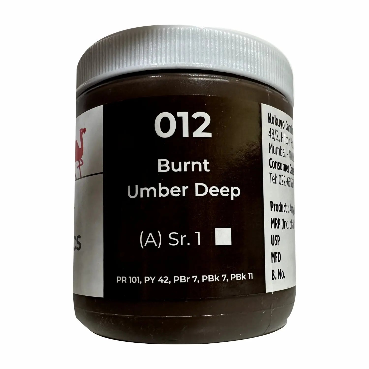 Camlin HD Acrylics Colour 250ML Camel