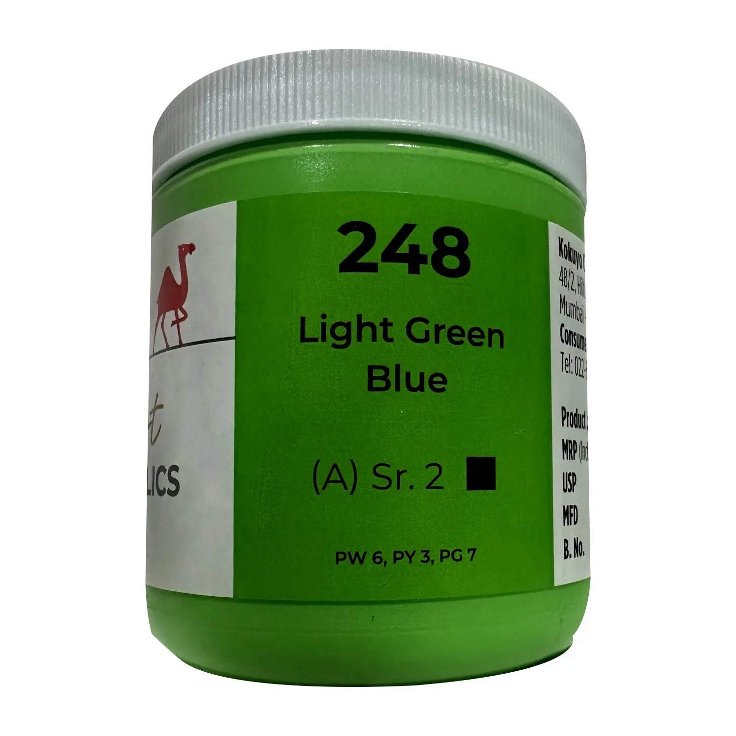 Camlin HD Acrylics Colour 250ML Camel