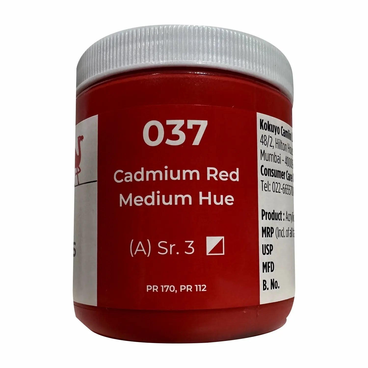 Camlin HD Acrylics Colour 250ML Camel