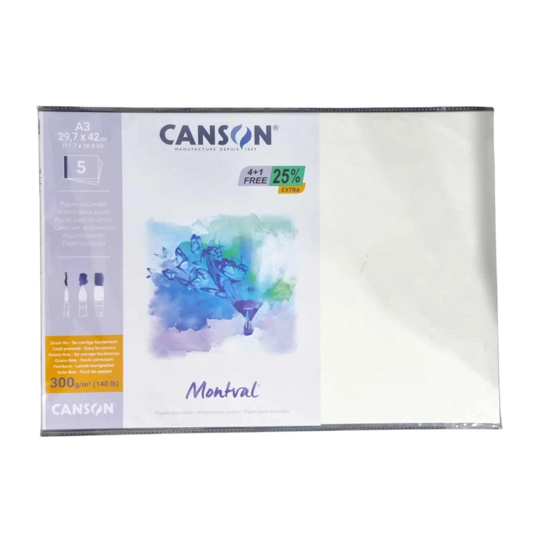 Canson Montval Watercolour Paper (185-300 GSM) Canson