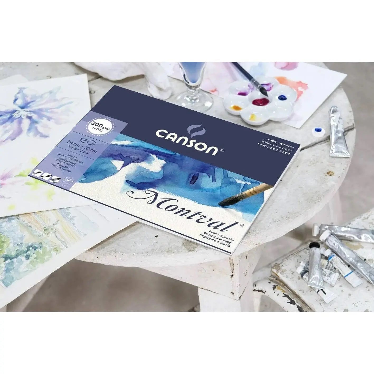 Canson Montval Watercolour Paper (185-300 GSM) Canson