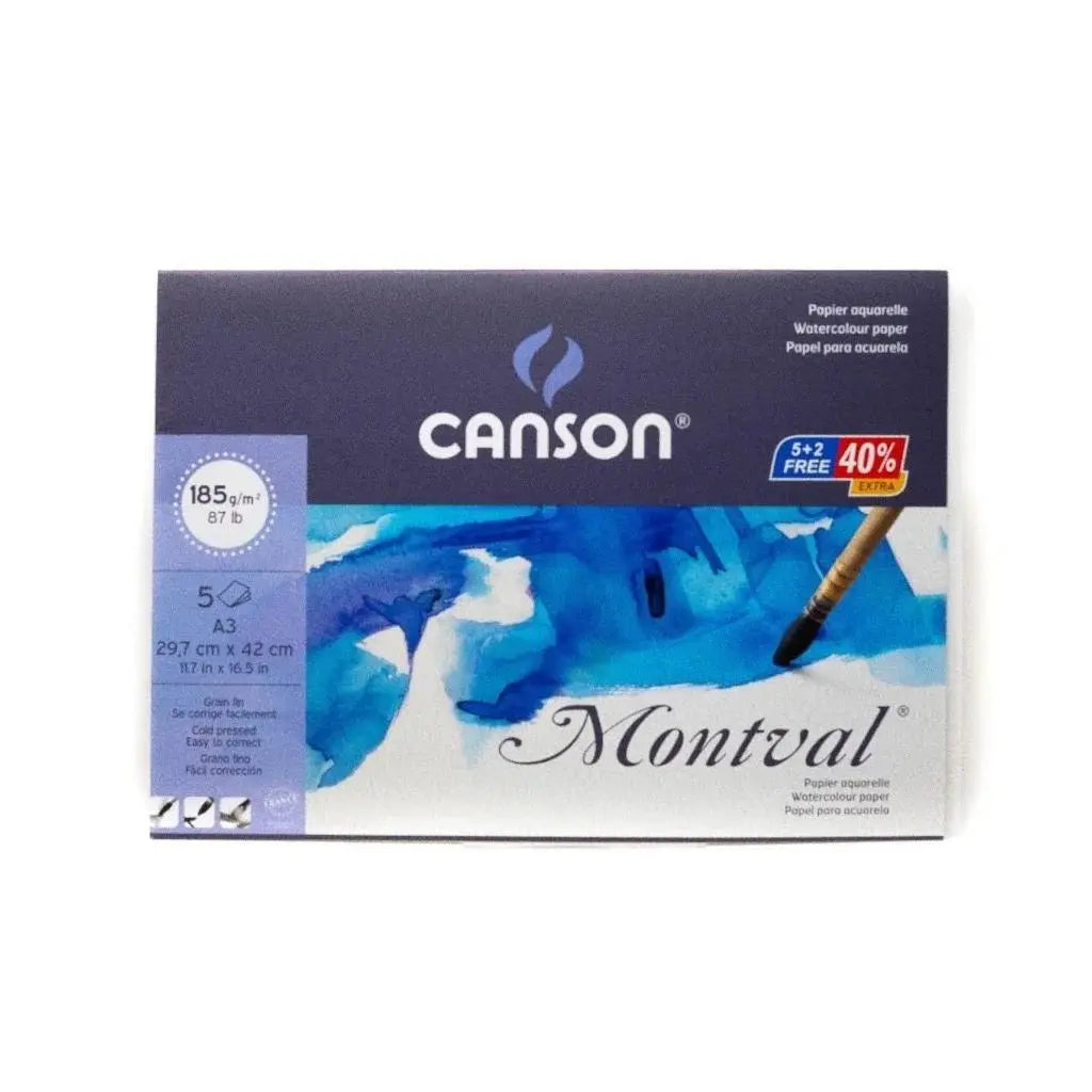 Canson Montval Watercolour Paper (185-300 GSM) Canson