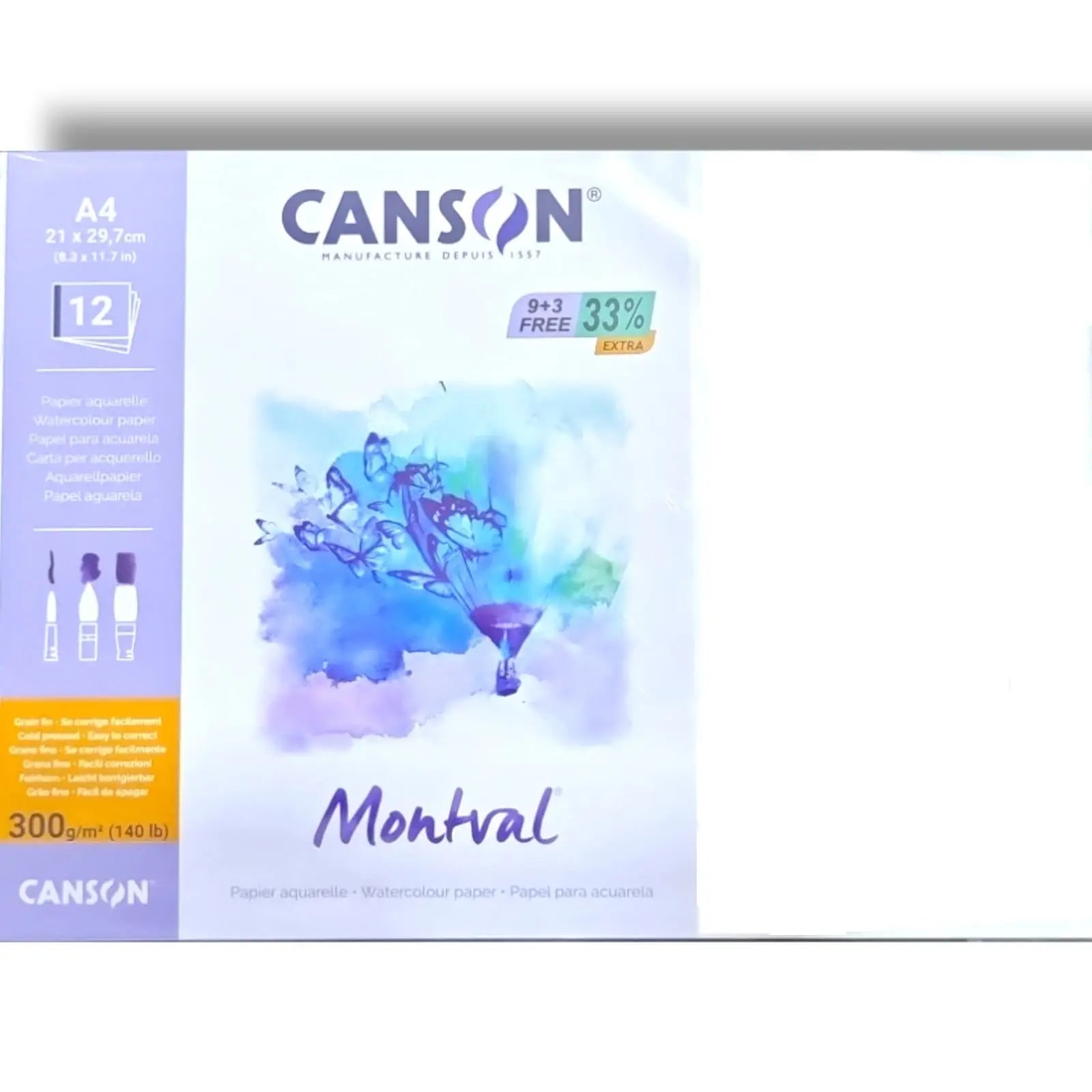 Canson Montval Watercolour Paper (185-300 GSM) Canson