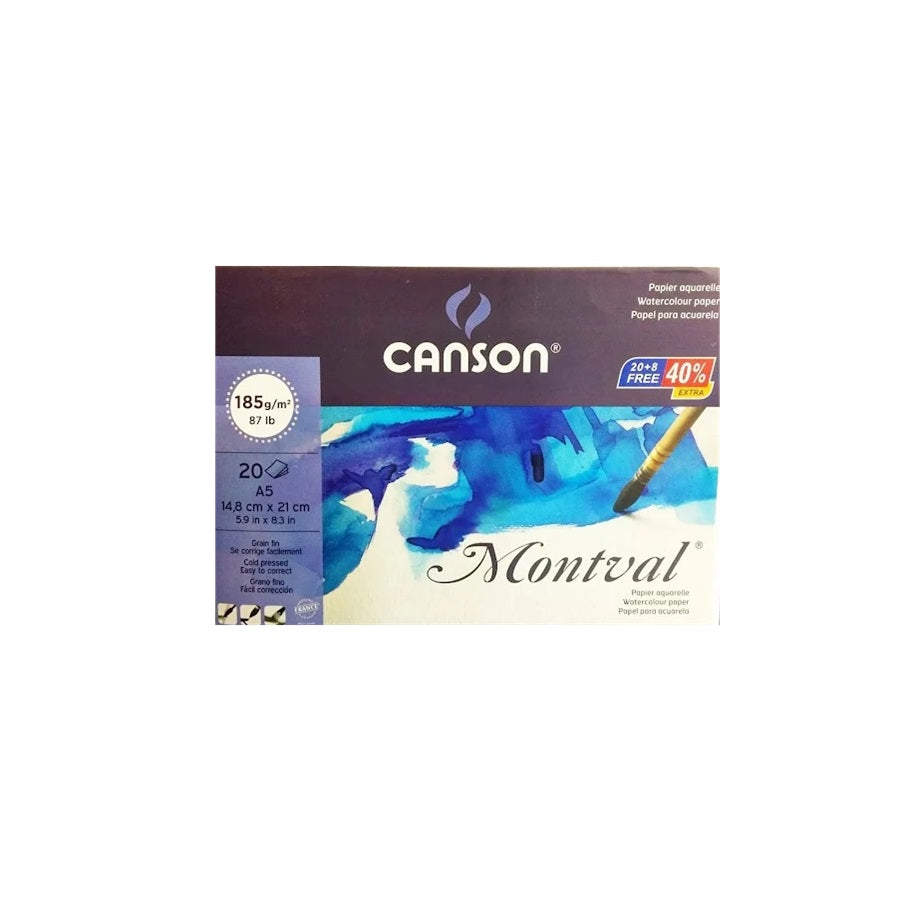 Canson Montval Watercolour Paper (185-300 Gsm)