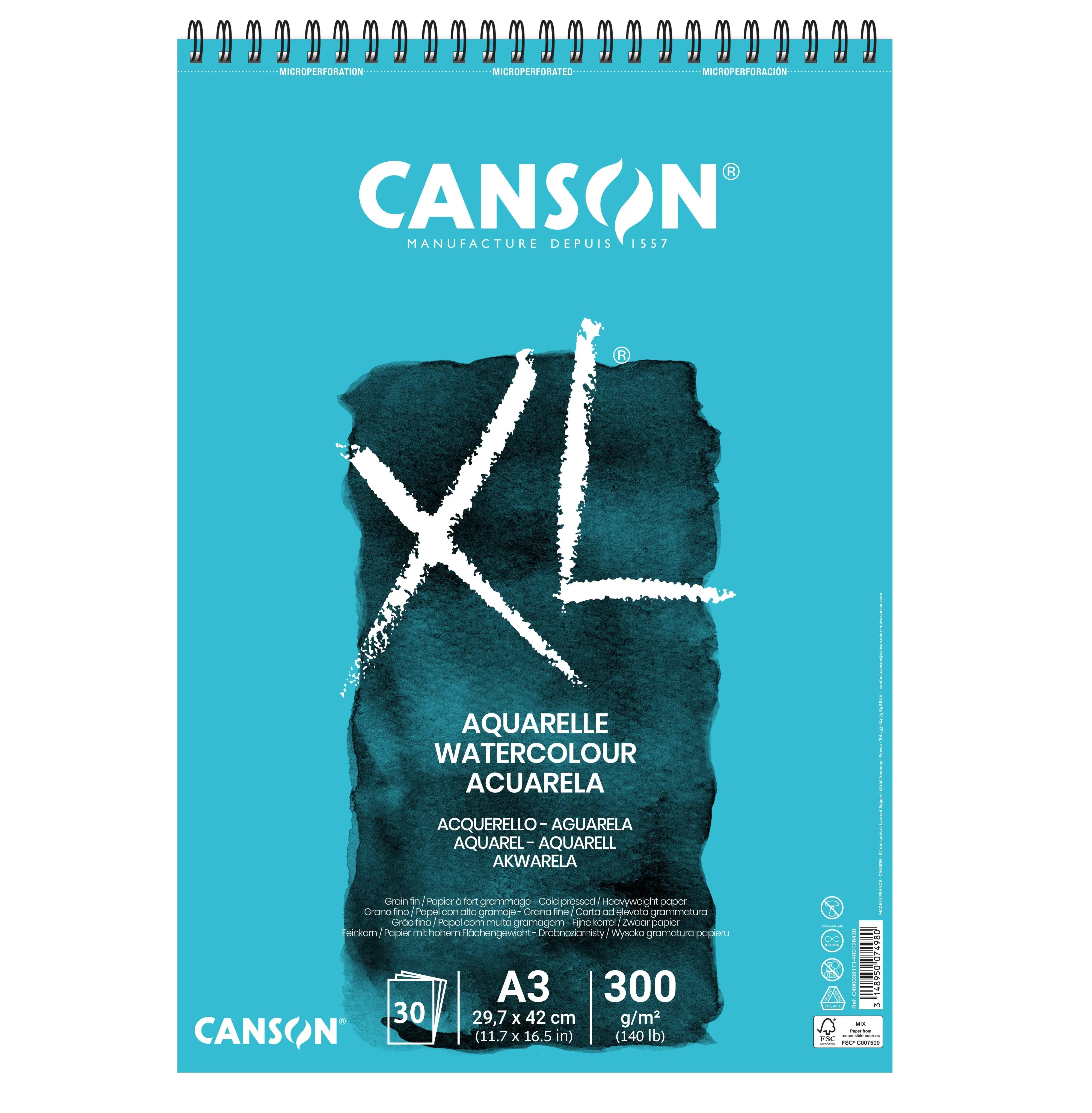 Canson XL Aquarelle Wiero 300 GSM Canson