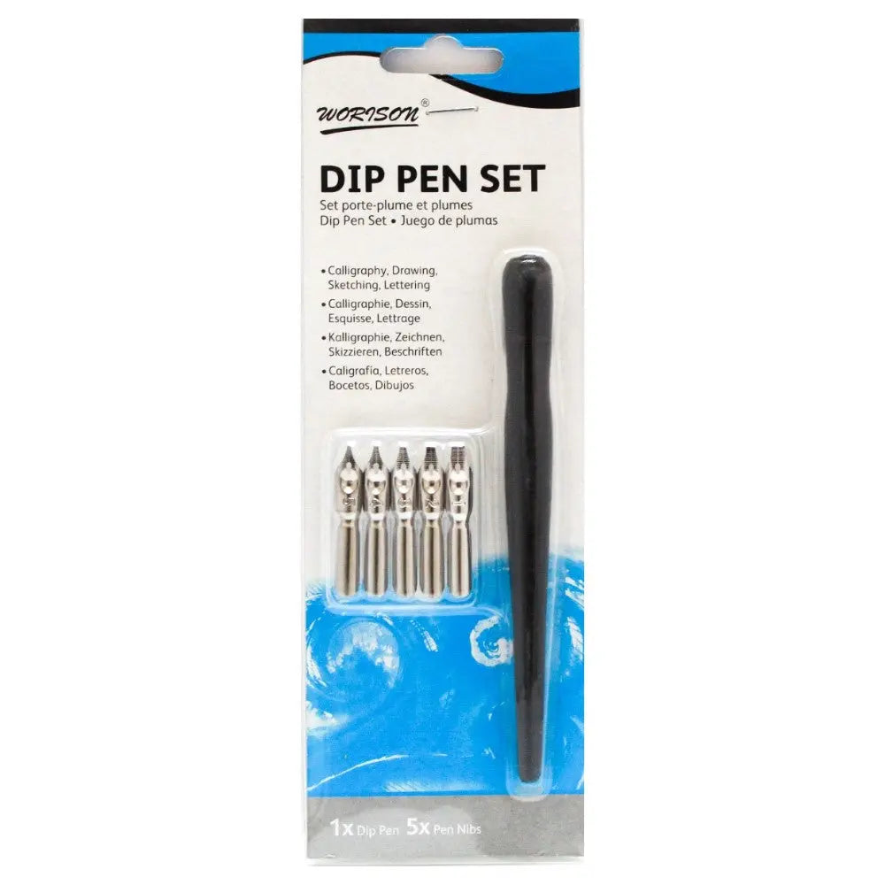 Canvazo Dip Pen Set For Calligraphy, Lettering, Professional Artist Comic Pen Canvazo