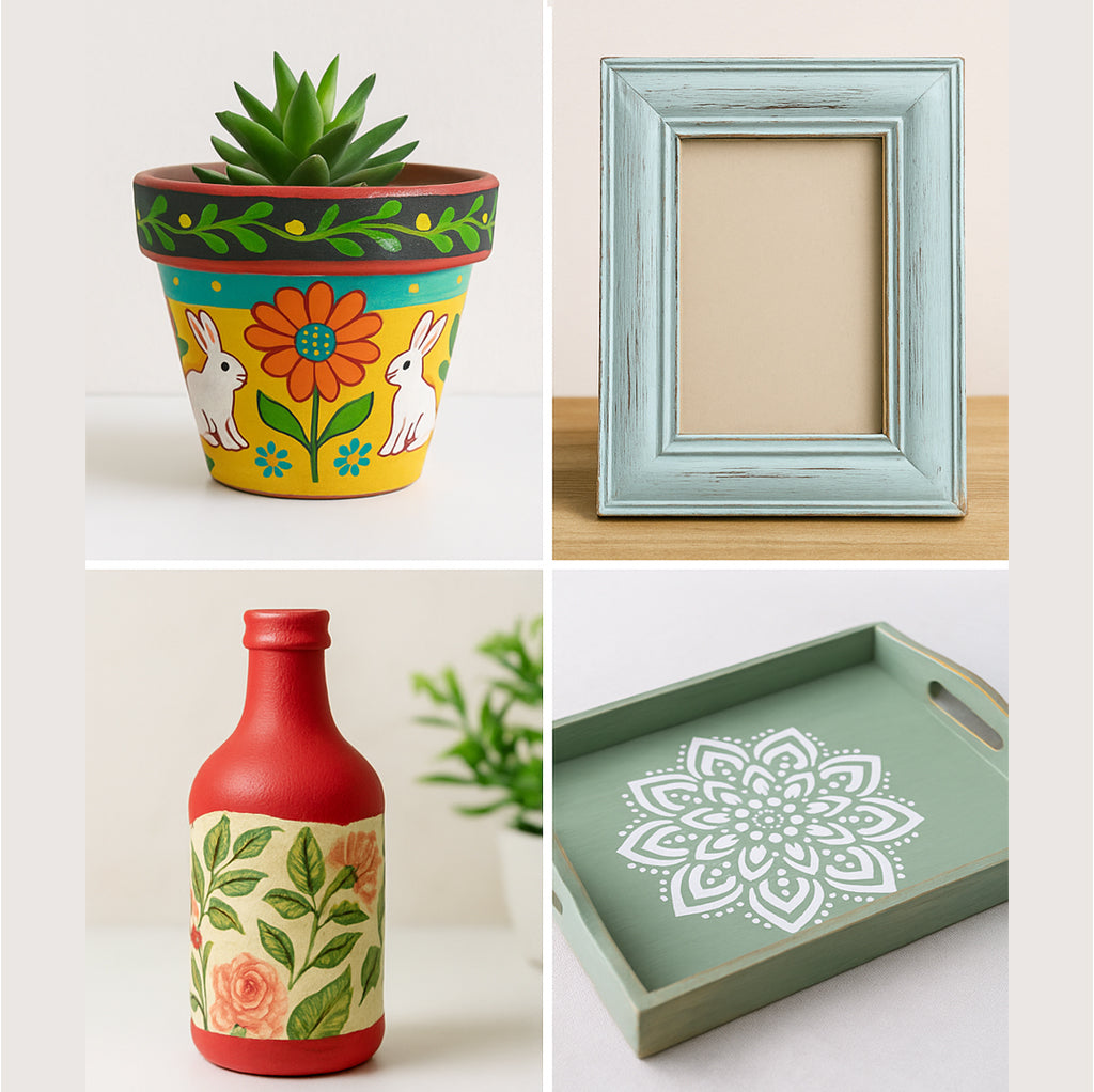 Chalk Paint Starter Kit | Set of 12 x 20ml Icraft