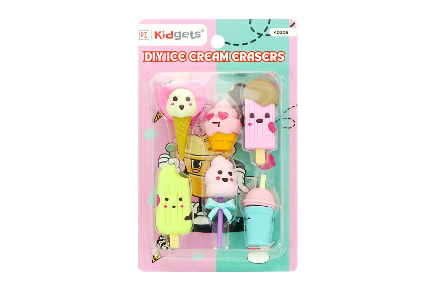 Diy Ice Cream Erasers Kidgets