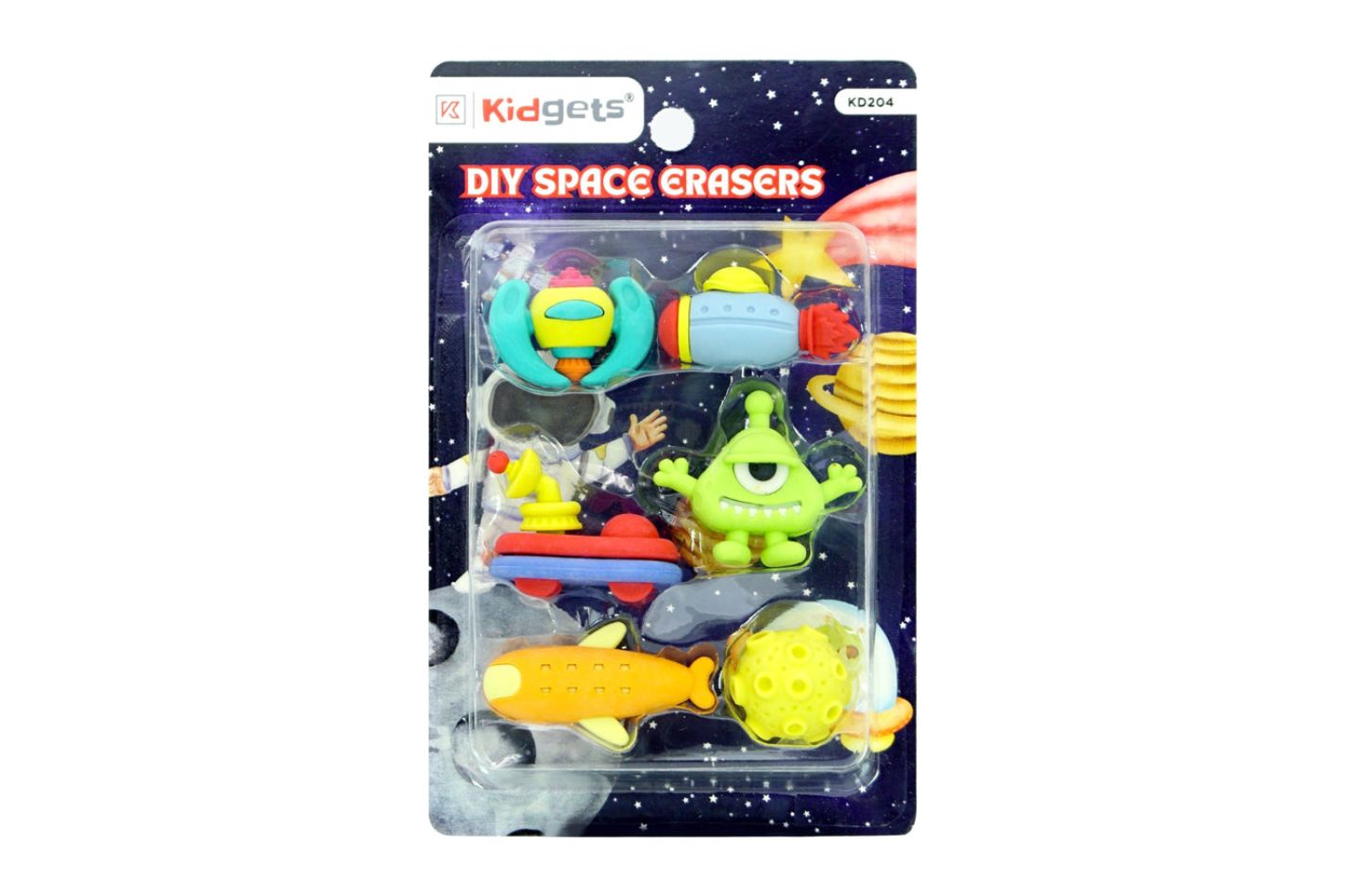 Diy Space Erasers Kidgets