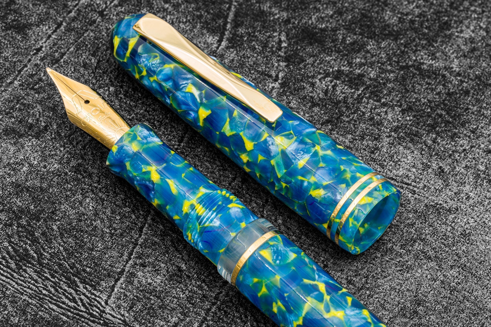 GIOIA | Metis | Fountain Pen | Colibri | Blue Gold Gioia