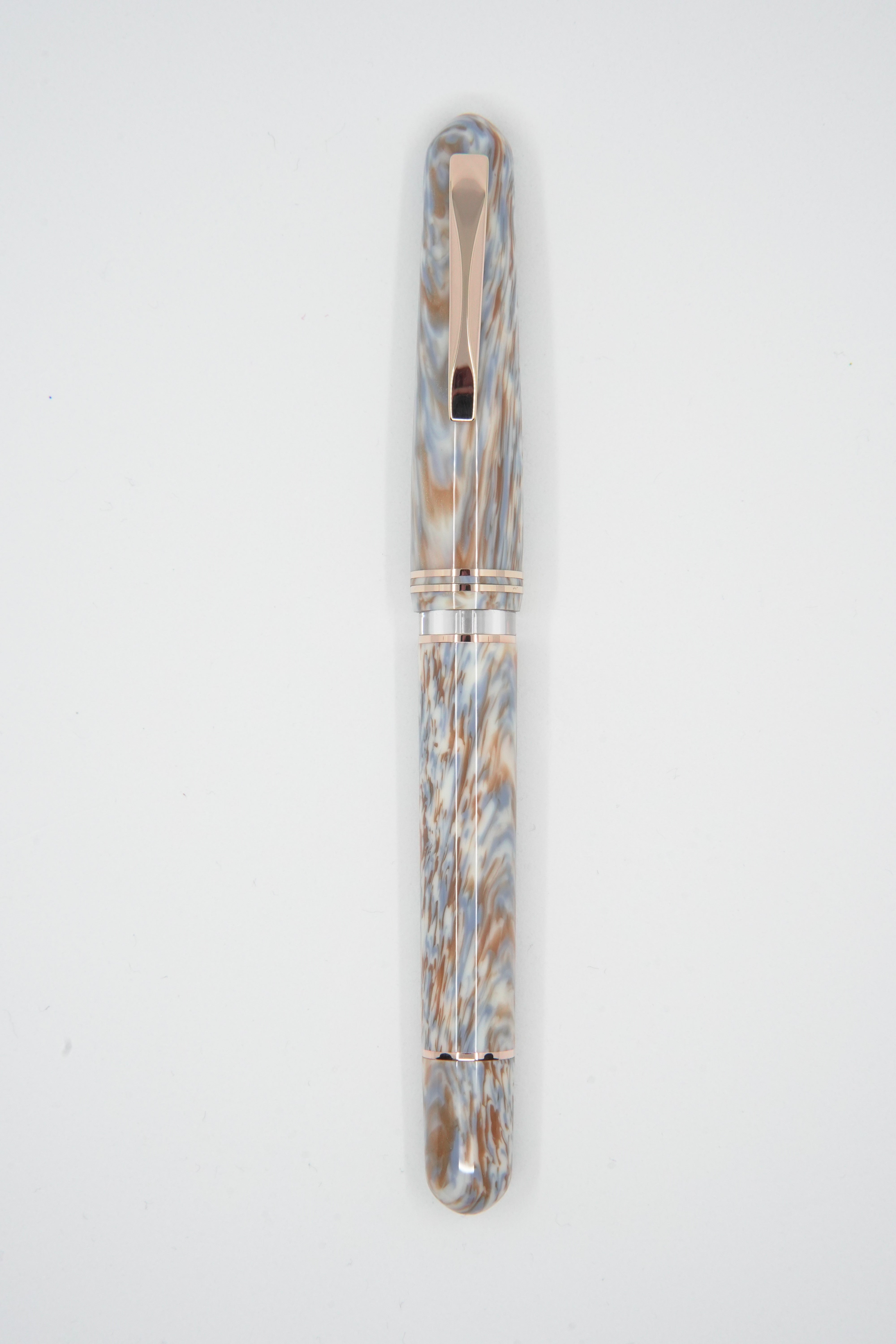 Gioia | Metis | Fountain Pen | Cappuccino | Rose Gold Trims Gioia