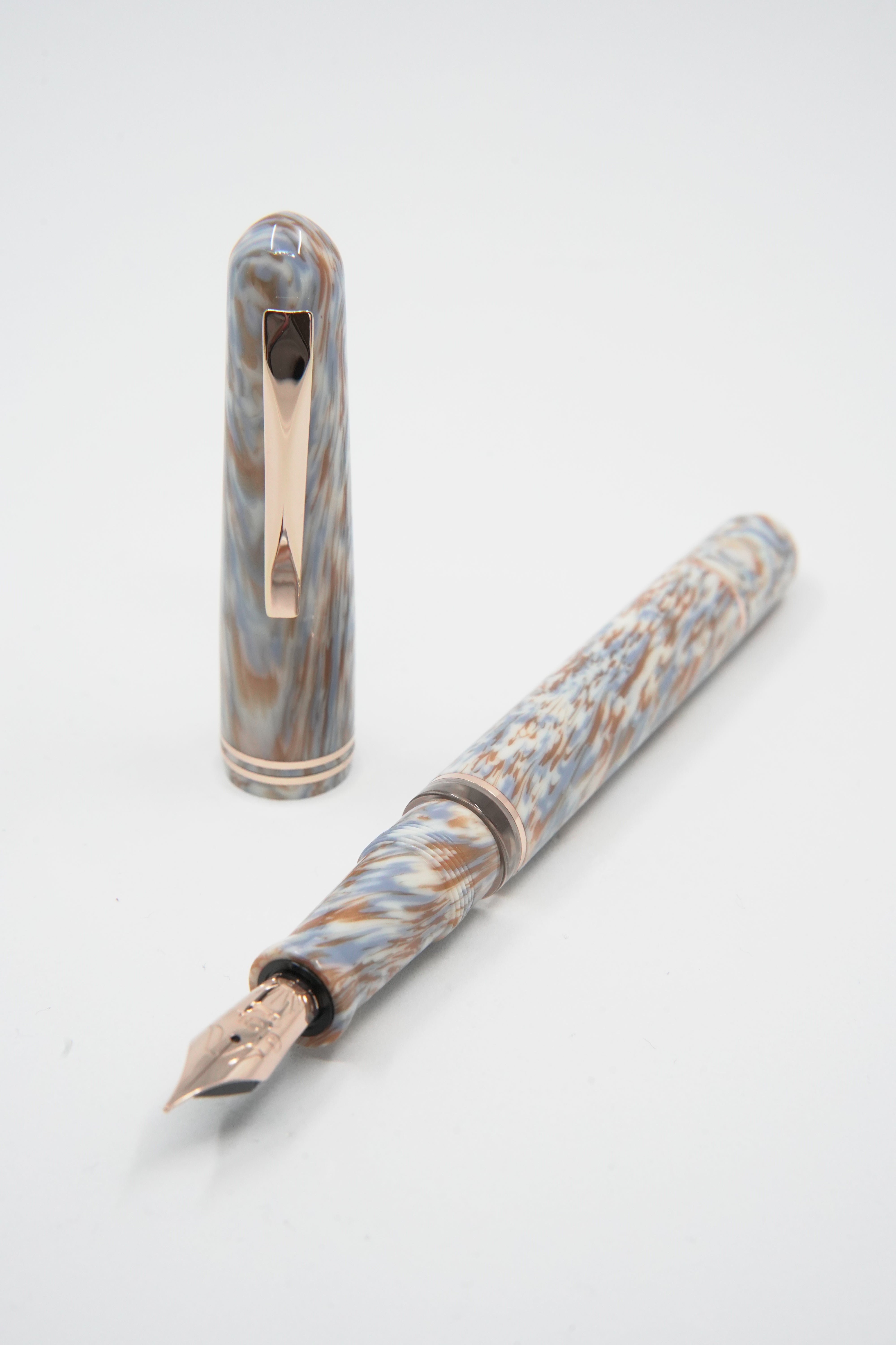 Gioia | Metis | Fountain Pen | Cappuccino | Rose Gold Trims Gioia