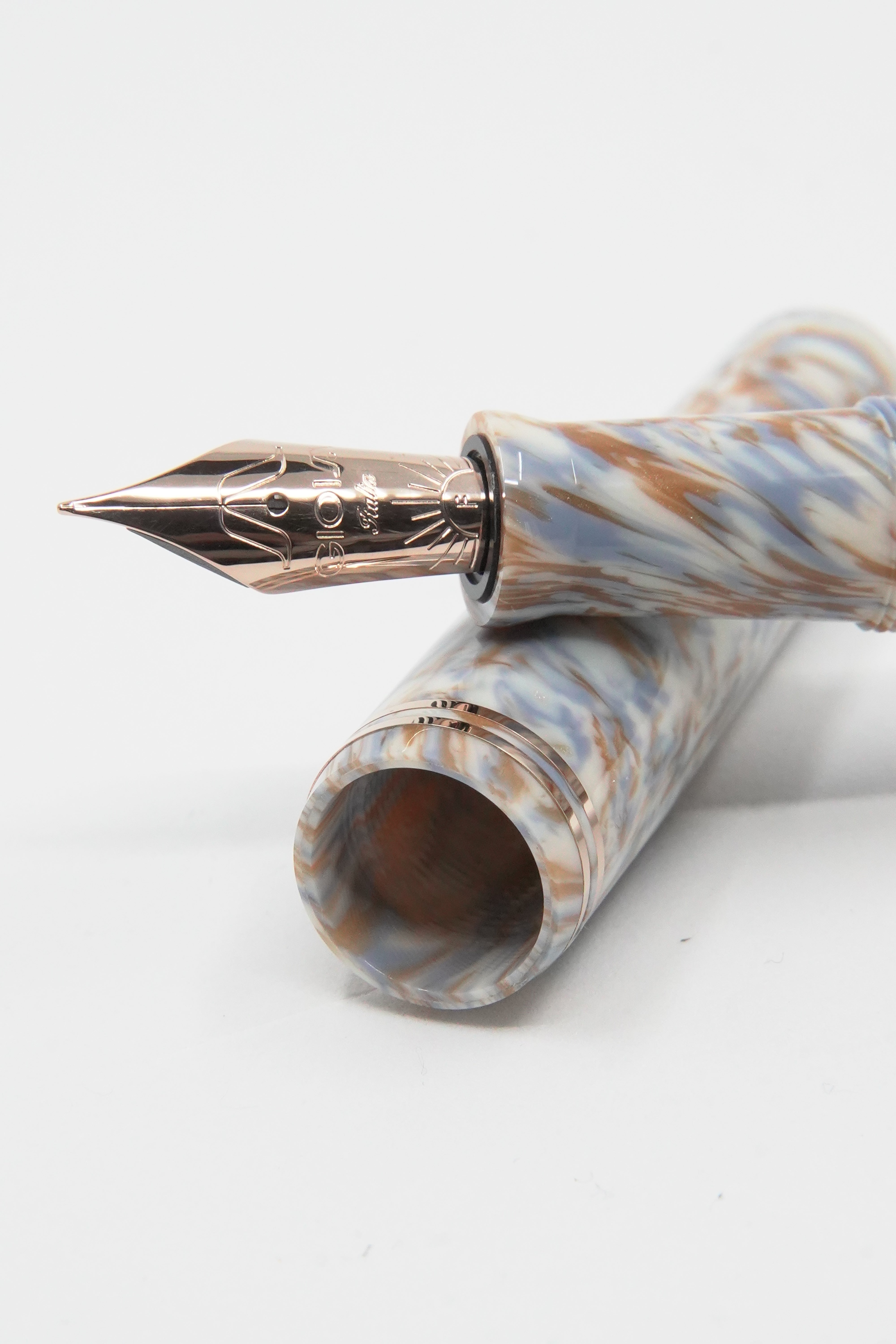 Gioia | Metis | Fountain Pen | Cappuccino | Rose Gold Trims Gioia