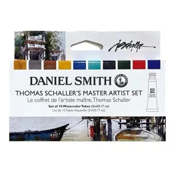Daniel Smith Extra Fine Watercolor - Thomas Schaller Master Artist 5 ml Tubes Set of 10 Daniel Smith