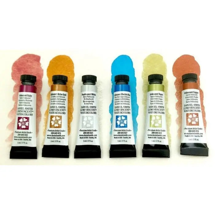 Daniel Smith Jean Haines' All That Shimmers Set of 6 Watercolor Tubes 5 ml Daniel Smith