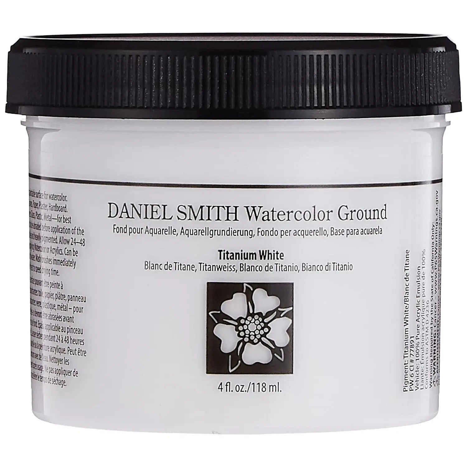 Daniel Smith Watercolors Grounds Titanium White 4OZ Daniel Smith